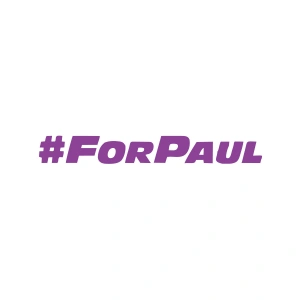 #ForPaul Araba Sticker 17x17 Cm Mor