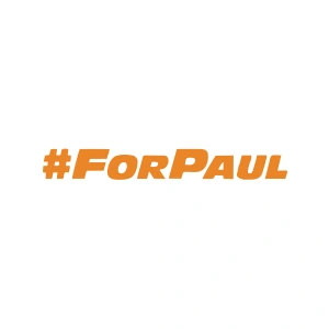#ForPaul Araba Sticker 17x17 Cm Turuncu