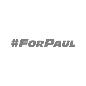#ForPaul Araba Sticker 17x17 Cm Gri
