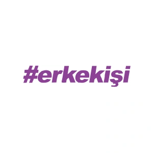 #erkekişi Araba Sticker 17x17 Cm Mor
