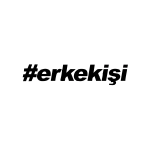 #erkekişi Araba Sticker 17x17 Cm Siyah