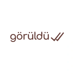 Görüldü Araba Sticker 17x17 Cm Kahverengi