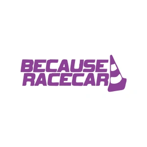 Because Race Car Araba Sticker 17x17 Cm Mor