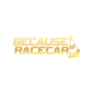 Because Race Car Araba Sticker 17x17 Cm Gold