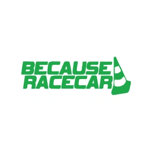 Because Race Car Araba Sticker 17x17 Cm Yeşil