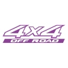 4x4 Ofroad Sticker 17x17 Cm Mor
