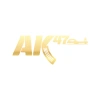 ak47 sticker17x17 Cm Gold
