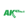 ak47 sticker17x17 Cm Yeşil