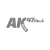 ak47 sticker17x17 Cm Gri