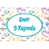 Oyuncak Temalı Doğum Günü Afişi - 100x150 Cm