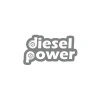 Diesel Power Sticker 17x17 Cm Gri