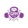 GYM Times Sticker 17x17 Cm Mor
