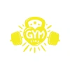 GYM Times Sticker 17x17 Cm Sarı