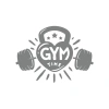 GYM Times Sticker 17x17 Cm Gri
