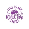 This is my Road Trip Shirt Sticker 17x17 Cm Mor