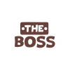 The Boss Sticker 17x17 Cm Kahverengi