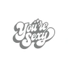 Youre S*xy Sticker 17x17 Cm Gri