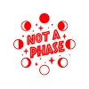 Not Phase Sticker 17x17 Cm Kırmızı
