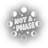 Not Phase Sticker 17x17 Cm Beyaz