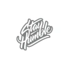 Stay Humble Sticker 17x17 Cm Gri