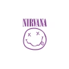 Nirvana Surat Sticker 17x17 Cm Mor