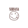 Nirvana Surat Sticker 17x17 Cm Kahverengi