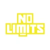 No Limit Sticker 17x17 Cm Sarı