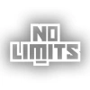 No Limit Sticker 17x17 Cm Beyaz