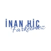 İnan Hiç Fark Etmez Sticker 17x17 Cm Mavi