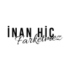 İnan Hiç Fark Etmez Sticker 17x17 Cm Siyah