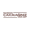 Pardon Çakmağınız var mı Sticker 17x17 Cm Kahverengi
