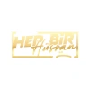 Hep Bir Hüsran Sticker 17x17 Cm Gold