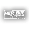 Hep Bir Hüsran Sticker 17x17 Cm Beyaz
