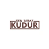 Sen Biraz Kudur Sticker 17x17 Cm Kahverengi