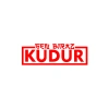 Sen Biraz Kudur Sticker 17x17 Cm Kırmızı