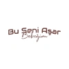 Bu Seni Aşar Bebeğim Sticker 17x17 Cm Kahverengi
