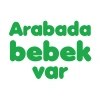 Arabada Bebek Var Sticker 17x17 Cm Yeşil