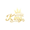 İm Her King Sticker 17x17 Cm Gold