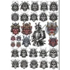 Samurai Sticker Set