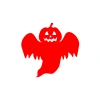 Bal Kabağı  Hayalet Sticker 17x17 Cm Kırmızı