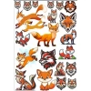 Tilki Sticker Set