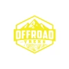 Offroad ve Dağ Sticker 17x17 Cm Sarı