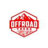 Offroad ve Dağ Sticker 17x17 Cm Kırmızı