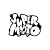 Super Moto Sticker 17x17 Cm Siyah