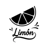 Limon Sticker 17x17 Cm Siyah