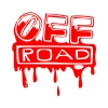 Offroad Sticker 17x17 Cm Kırmızı