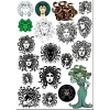Medusa Sticker Set