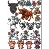 Boğa Sticker Set