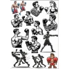 Boksör Sticker Set