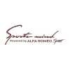 Sports Mind Alfa Romeo Sports Sticker 17x17 Cm Kahverengi